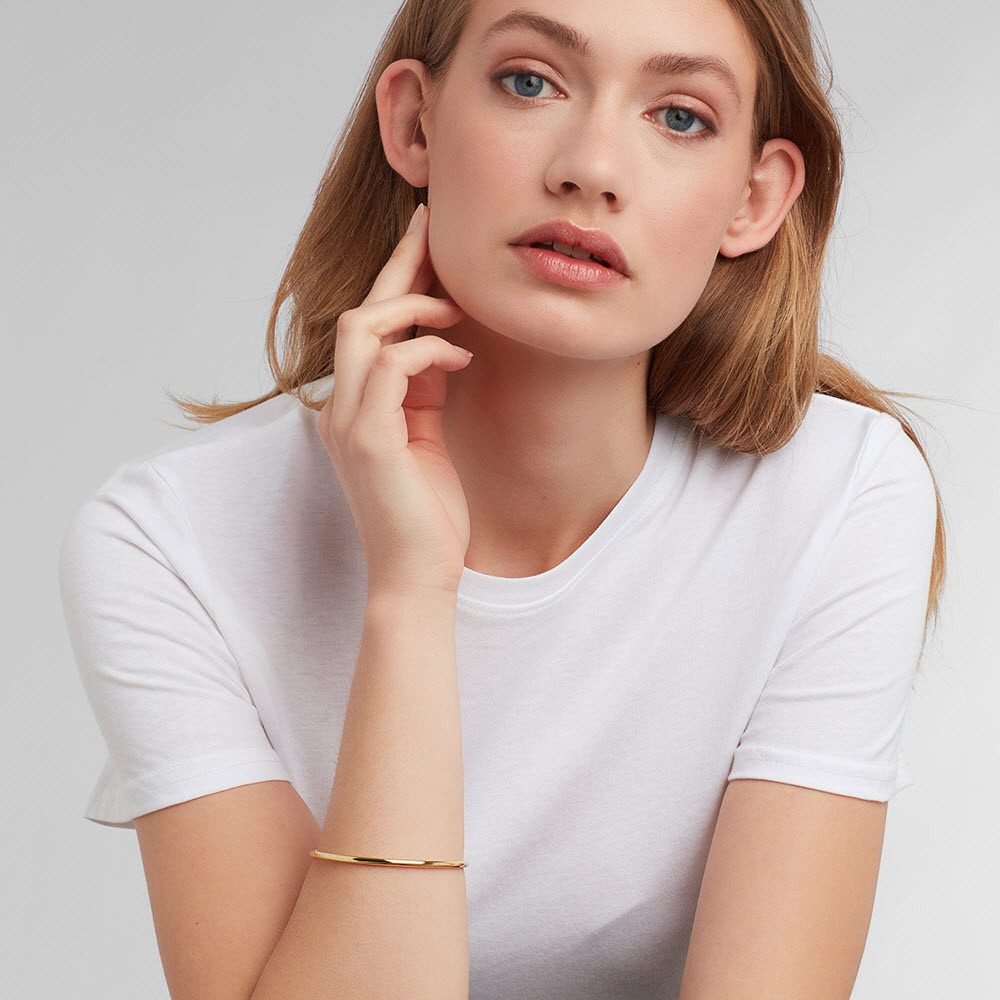 Alina - Armreifen - 18k vergoldet