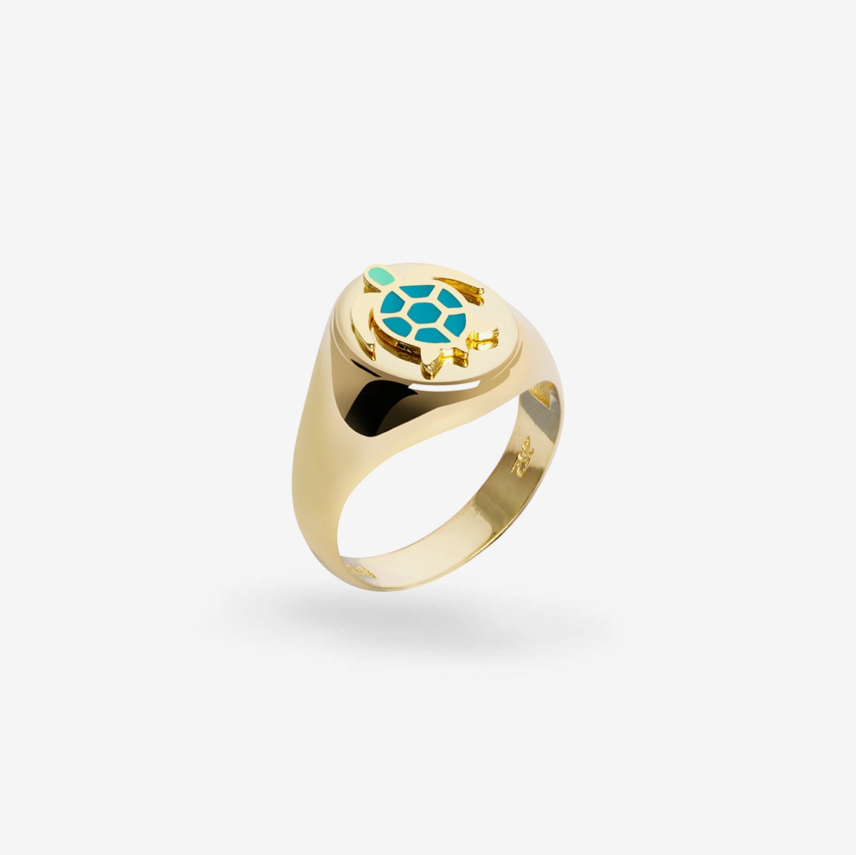 Turtle - Ringe - 18k vergoldet