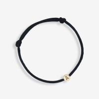 Vorschau: The One A-Z black - Armband - 14k Gold