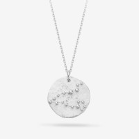Vorschau: Constellation Pisces Medallion Silver - Halsketten - Silber