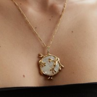 Vorschau: Amor Necklace - Halsketten - 24k vergoldet