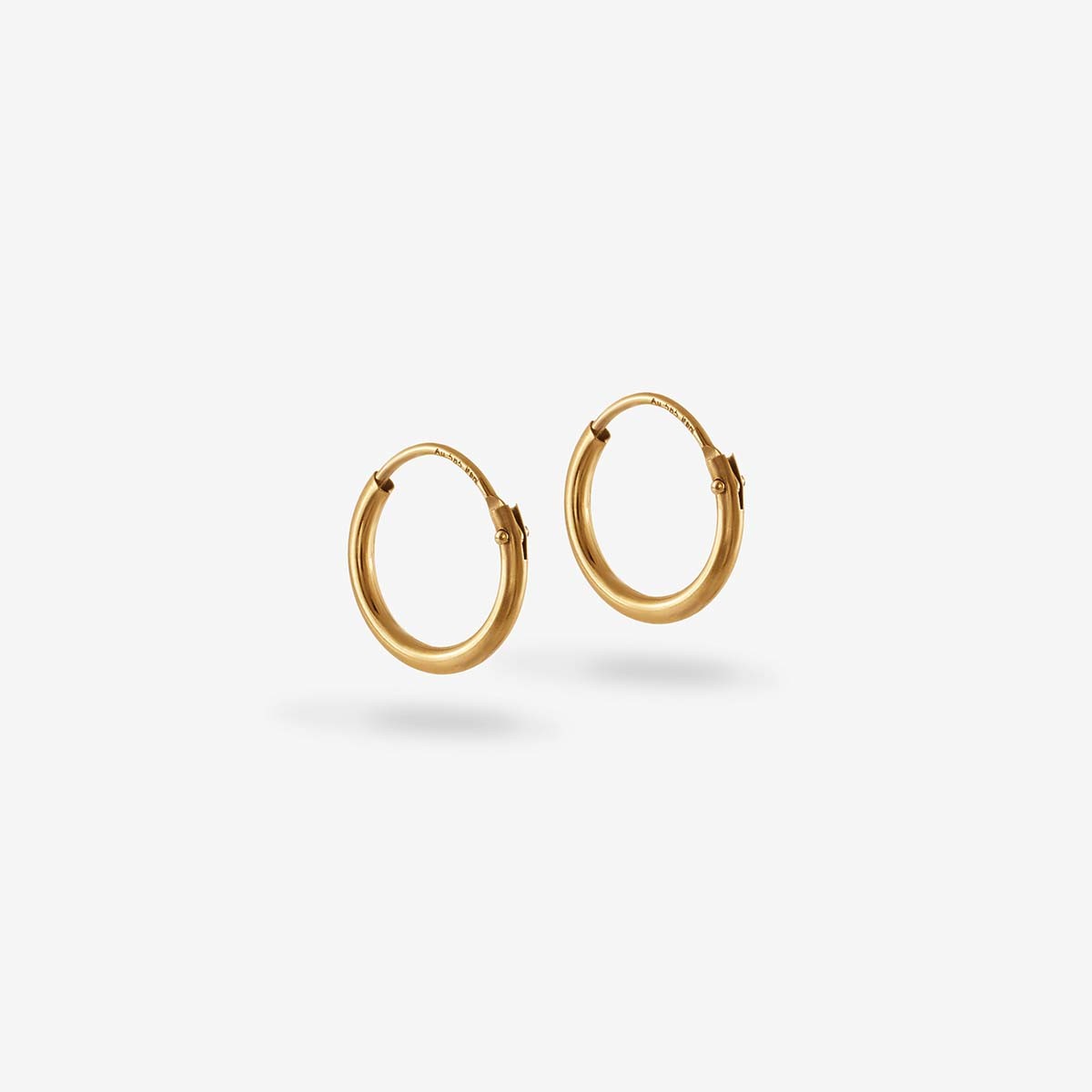 What Goes Around Small - Creolen - 14k Gold