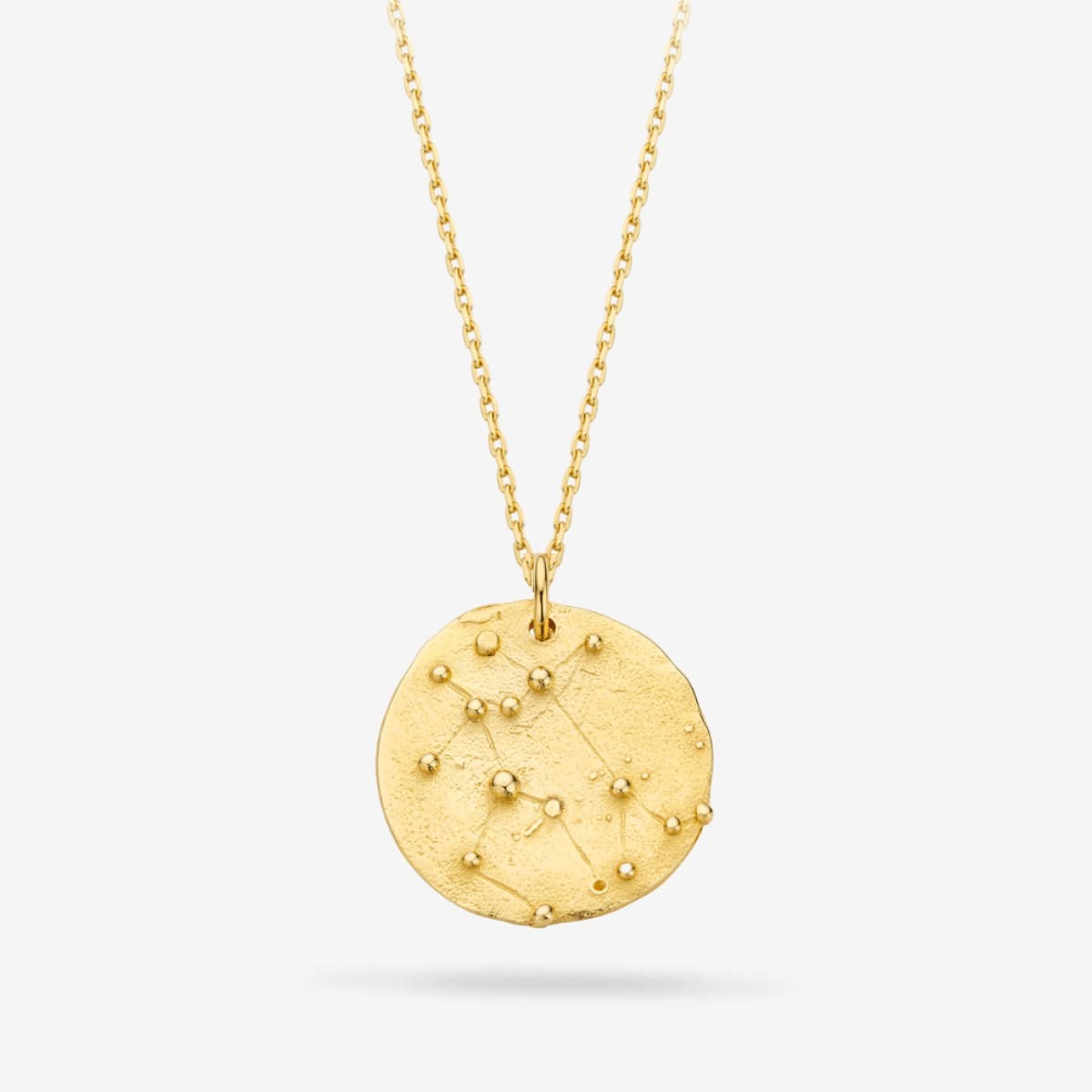 Constellation Libra Medallion Gold - Halsketten - 18k vergoldet