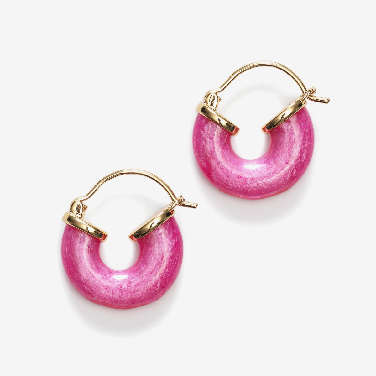 Petit Swell Pink – Ohrringe – 18k vergoldet