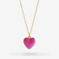 Vorschau: I Love Me Pink - Halskette - 18k vergoldet