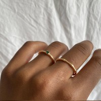 Vorschau: The Panda Ring - Ringe - 14k Gold