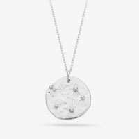 Vorschau: Constellation Libra Medallion Silver - Halsketten - Silber