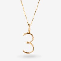 Vorschau: Numerology 3 - Halskette - 14k Gold Filled