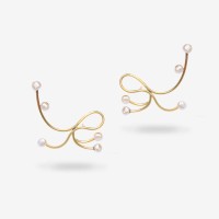 Vorschau: The Constellation Of Love - Ohrringe - 18k vergoldet