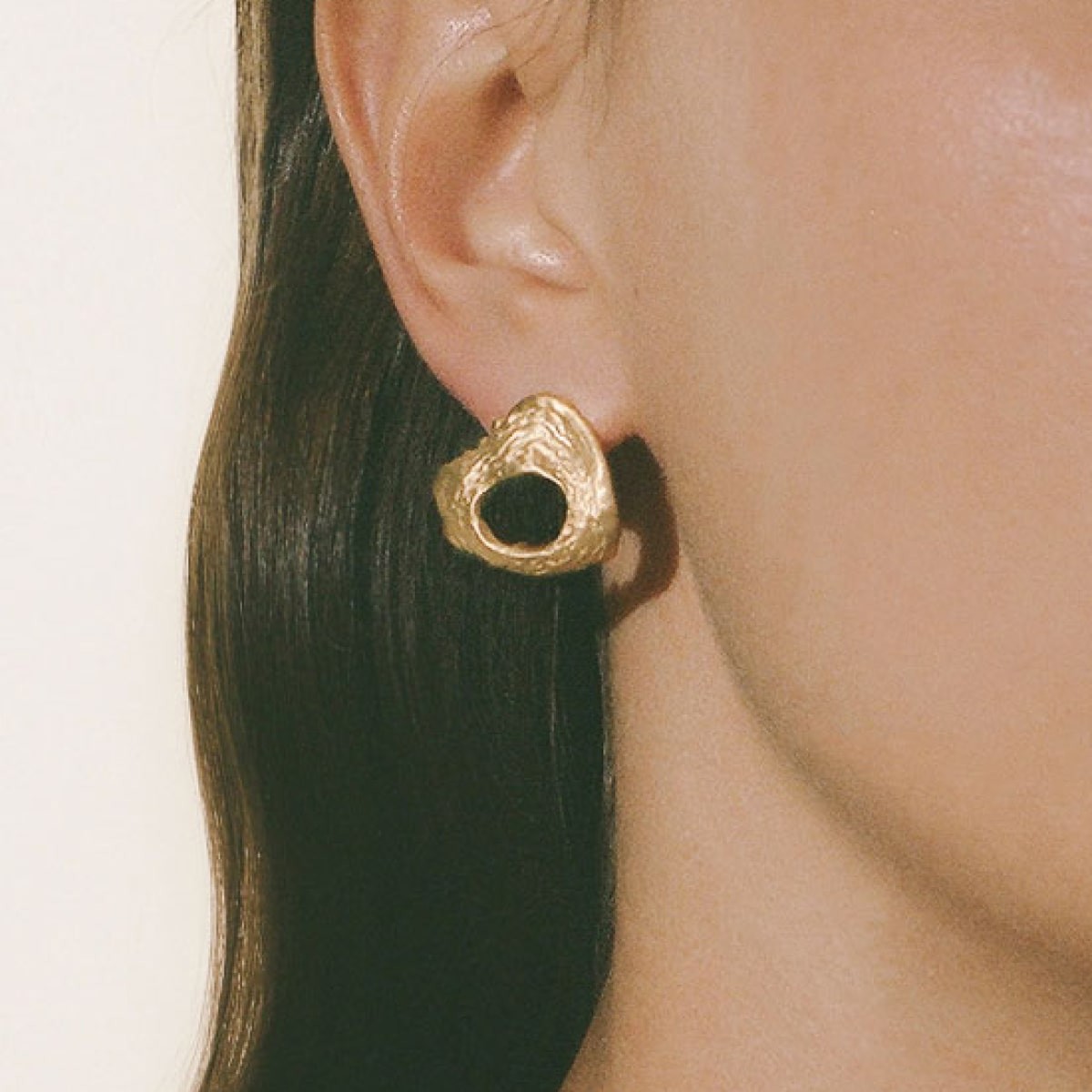 Lava Earrings - Ohrstecker - 24k vergoldet