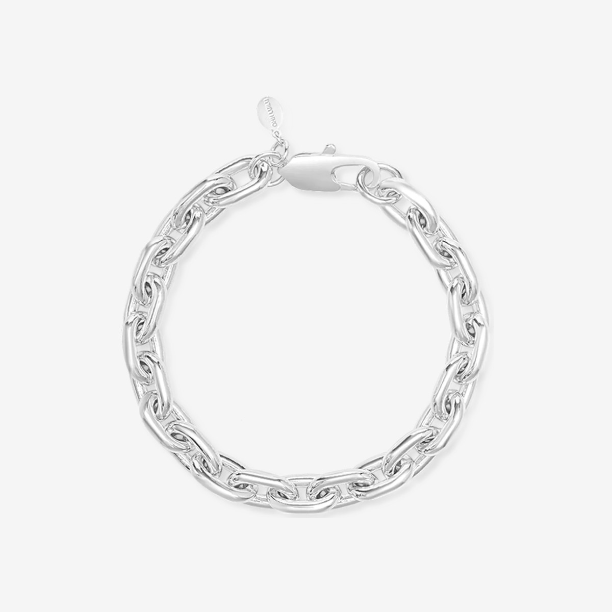 Chunky Bracelet 19 cm - Armbänder - Silber