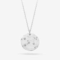 Vorschau: Constellation Taurus Medallion Silver - Halsketten - Silber