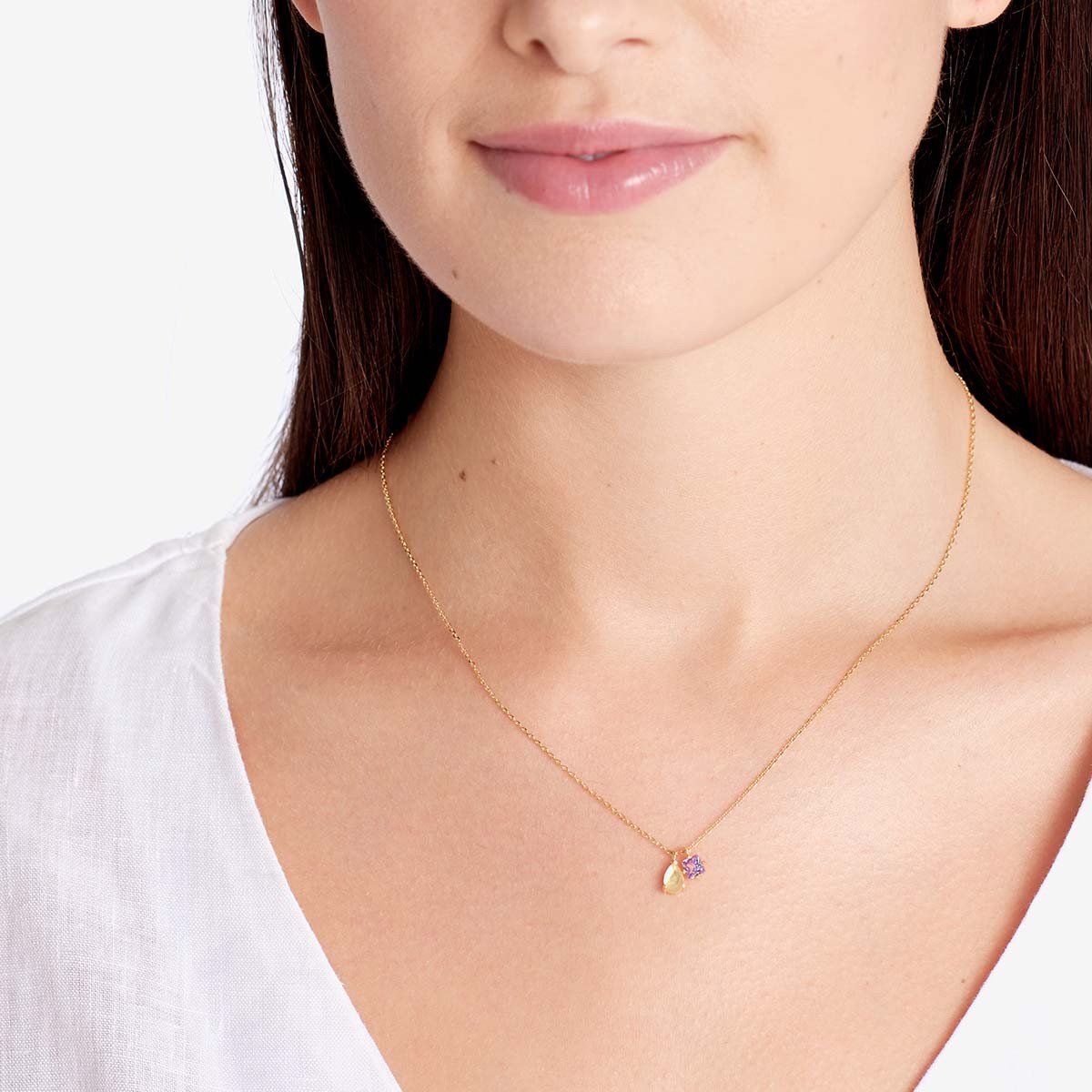 Velours - Halsketten - 18k vergoldet
