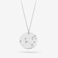 Vorschau: Constellation Leo Medallion Silver - Halsketten - Silber