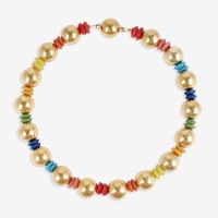 Vorschau: Zohar - Halskette - 24k vergoldet