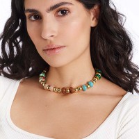 Vorschau: Juliana - Halskette - 24k vergoldet
