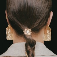 Vorschau: Golden Sun Earrings - Ohrstecker - 24k vergoldet