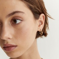 Vorschau: Mini-Tropea Earrings - Ohrringe - 24k vergoldet