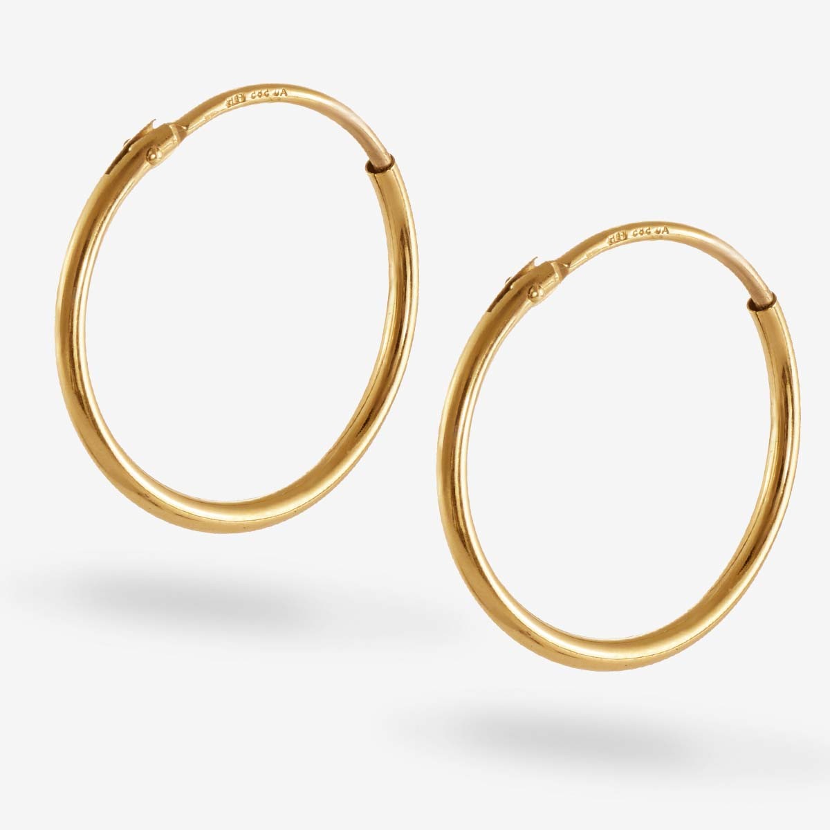 What Goes Around Large - Creolen - 14k Gold