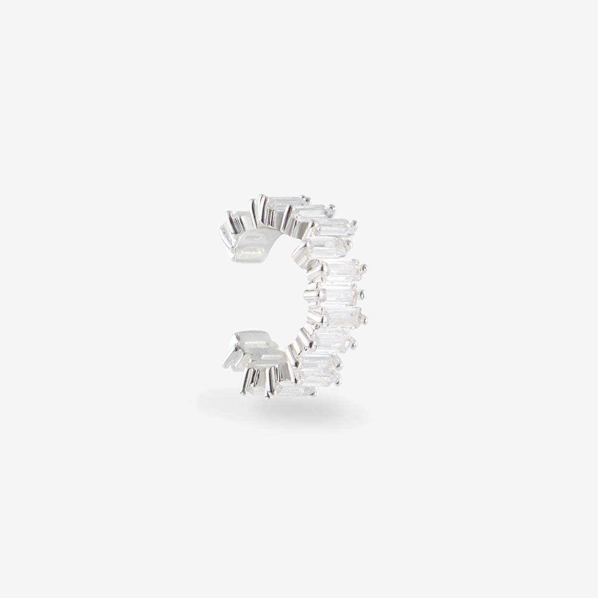 Baguette Cuff - Earcuff - Silber