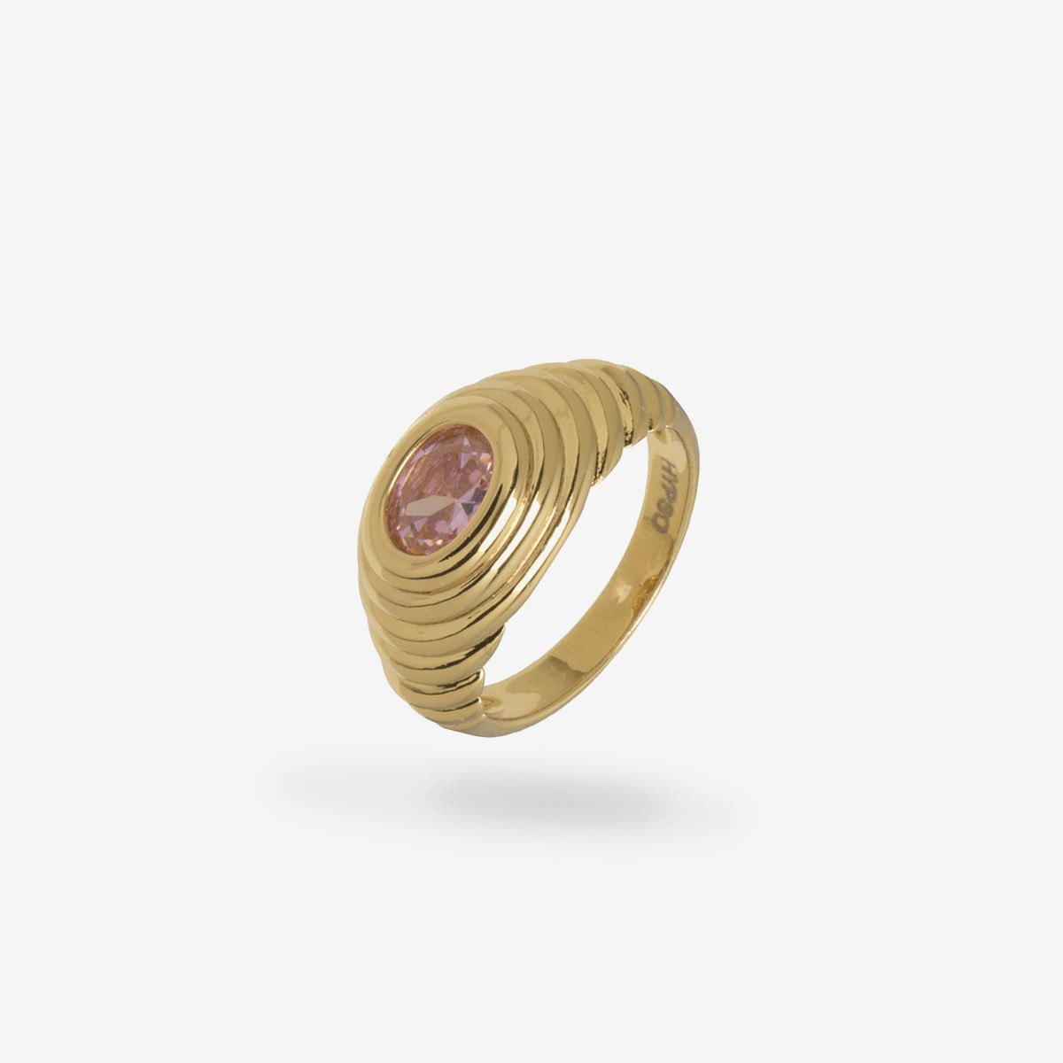 Berlingo rose - Ring - 24k vergoldet