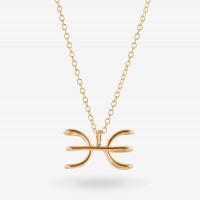 Vorschau: Astrology Pisces - Halskette - 14k Gold Filled