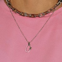 Vorschau: Carabine Pendant on Chain - Halsketten - Silber