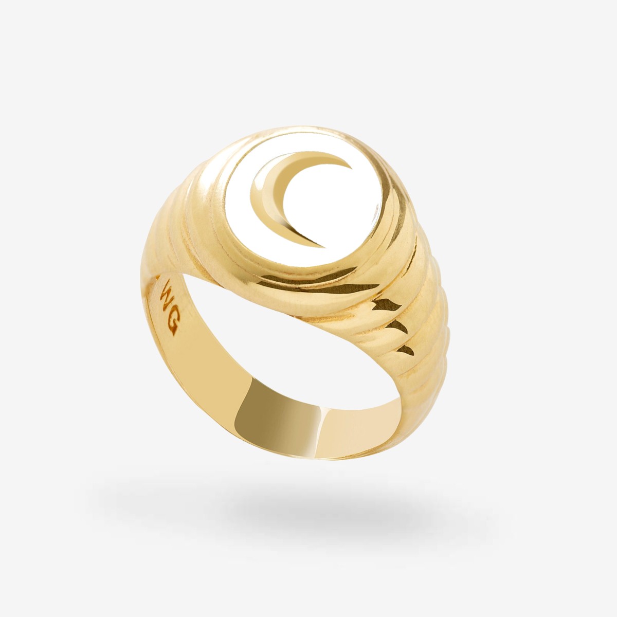 Gold White Dust Moonchild - Ringe - 18k vergoldet
