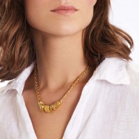 Vorschau: Marquise - Halskette - 24k vergoldet