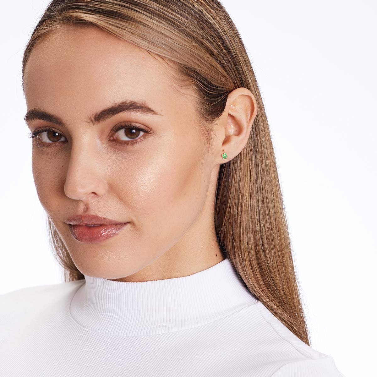 Clover - Ohrringe - 18k vergoldet