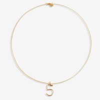 Vorschau: Numerology 5 - Halskette - 14k Gold Filled