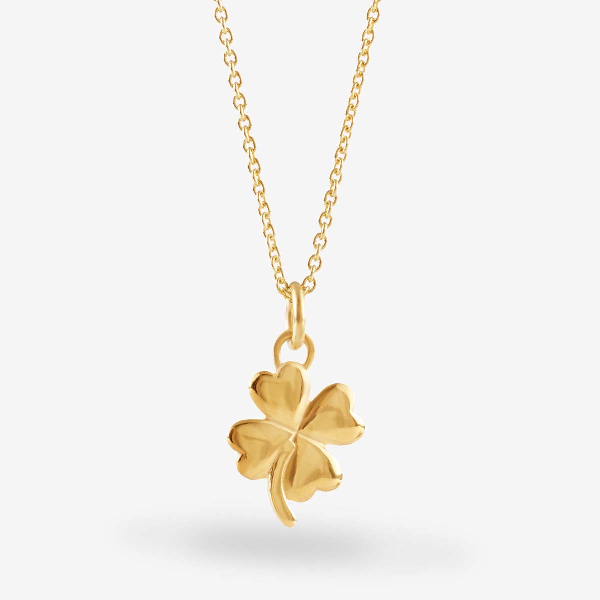Clover - Halskette - 18k vergoldet