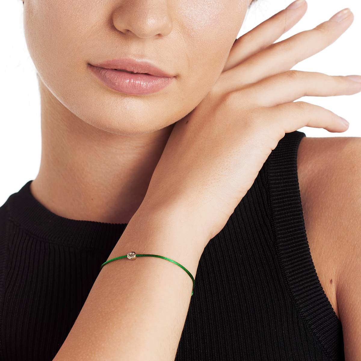 The Golden One emerald - Armband - 14k Gold