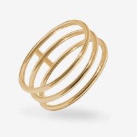 Vorschau: The Jada - Ringe - 14k Gold