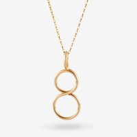 Vorschau: Numerology 8 - Halskette - 14k Gold Filled