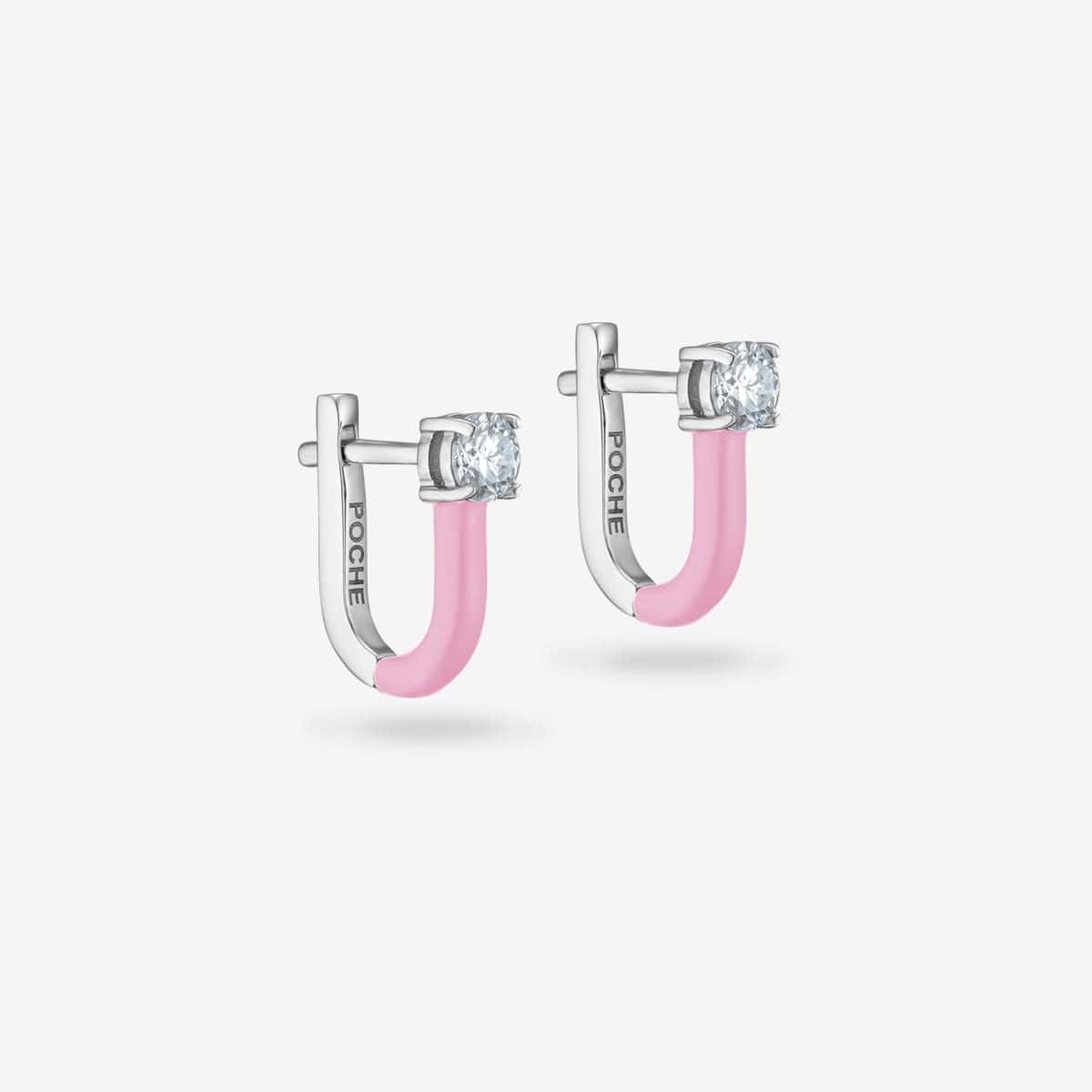 Stardust Moissantite Earrings - Ohrringe - Silber