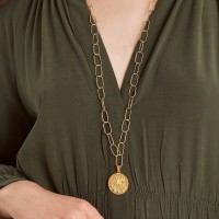 Vorschau: Kressida Large Statement - Halskette - 24k vergoldet