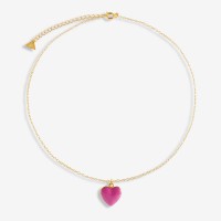 Vorschau: I Love Me Pink - Halskette - 18k vergoldet