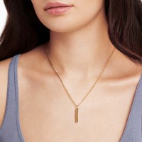 Vorschau: Note Pendant - Kettenanhänger - 14k Gold