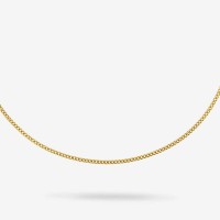 Vorschau: Medium Link + Big Closure 45cm - Halsketten - 18k vergoldet