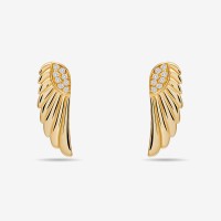 Vorschau: Diamond Goddess Wings - Ohrstecker - 14k Gold