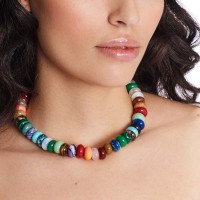 Vorschau: Maxi Pearls - Halskette - 24k vergoldet