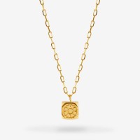 Vorschau: Amulete Dice - Halskette - 18k vergoldet