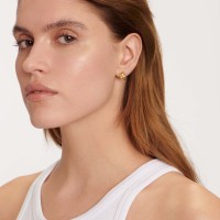 Vorschau: Klover Pearl - Ohrstecker - 24k vergoldet