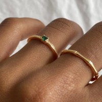 Vorschau: The Panda Ring - Ringe - 14k Gold