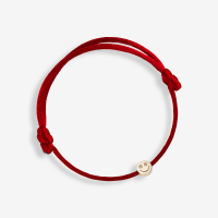 Vorschau: The Golden One red - Armband - 14k Gold