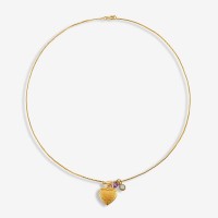 Vorschau: Immaculate Heart Necklace - Halsketten - 18k vergoldet