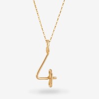 Vorschau: Numerology 4 - Halskette - 14k Gold Filled