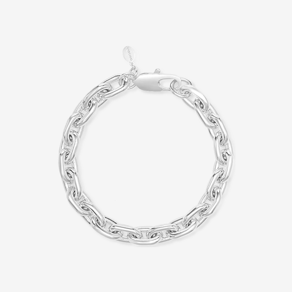 Chunky Bracelet 17 cm - Armbänder - Silber