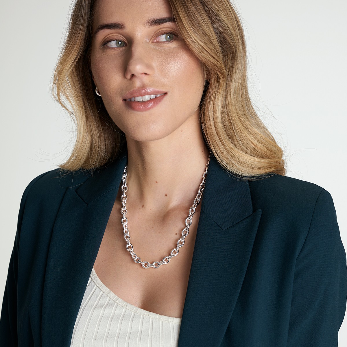 Hailey - Halsketten - Silber